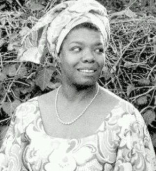 Figure 2:  Maya Angelou, when she lived in Ghana