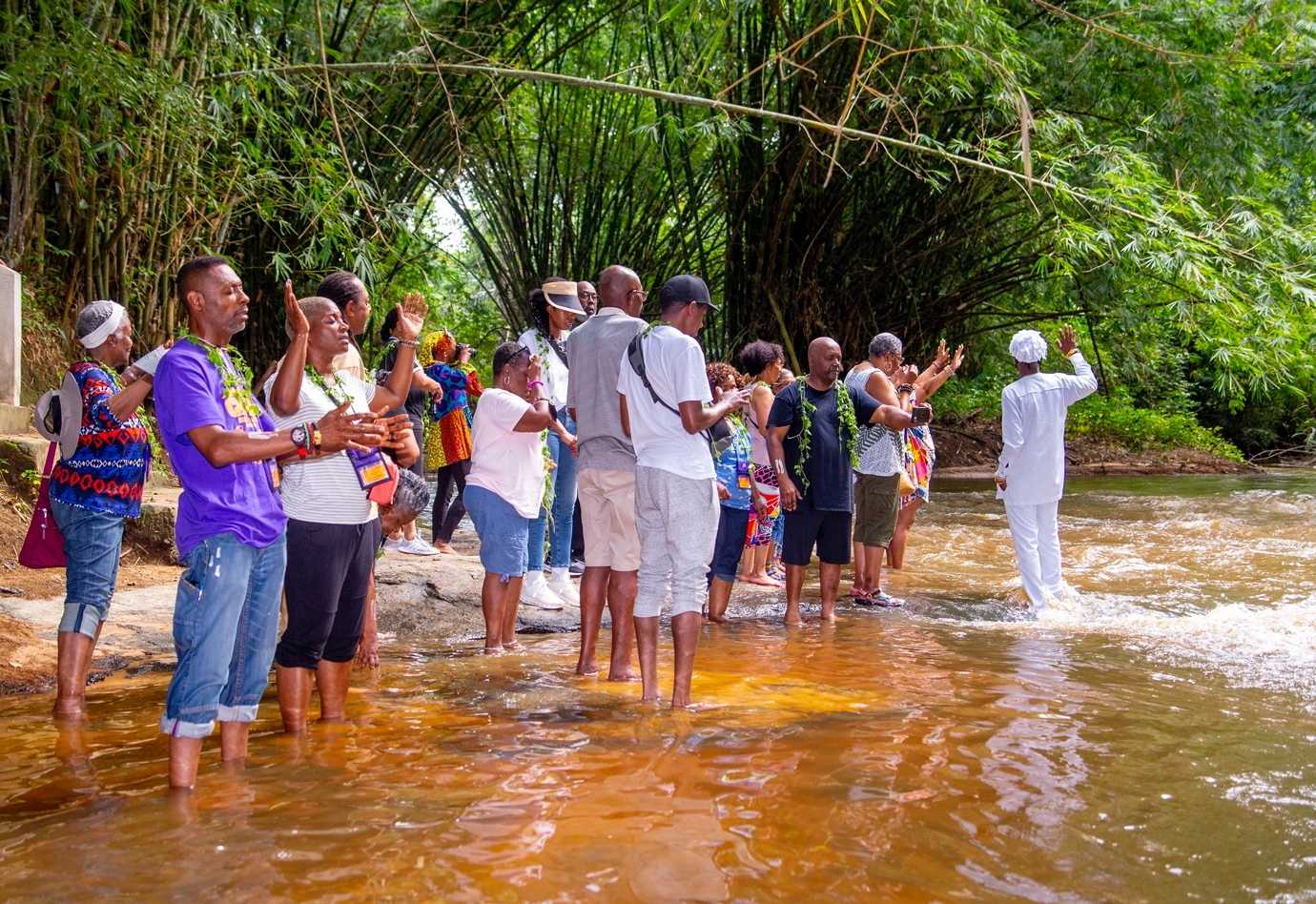 Figure 3: The Assin Manso Slave River was where enslaved African took their final bath before being branded and sold