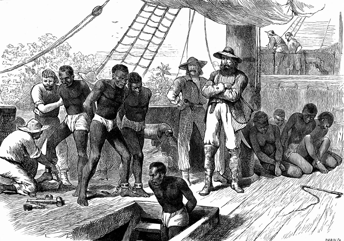Figure 1: The Transatlantic Slave Trade left generations of African Americans disconnected from their ancestral homelands