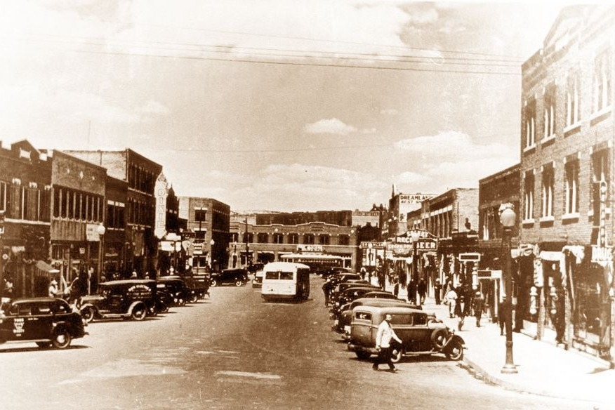 Figure 2: The Greenwood District of Tulsa was home to businesses and commerce that flourished prior to the race massacre