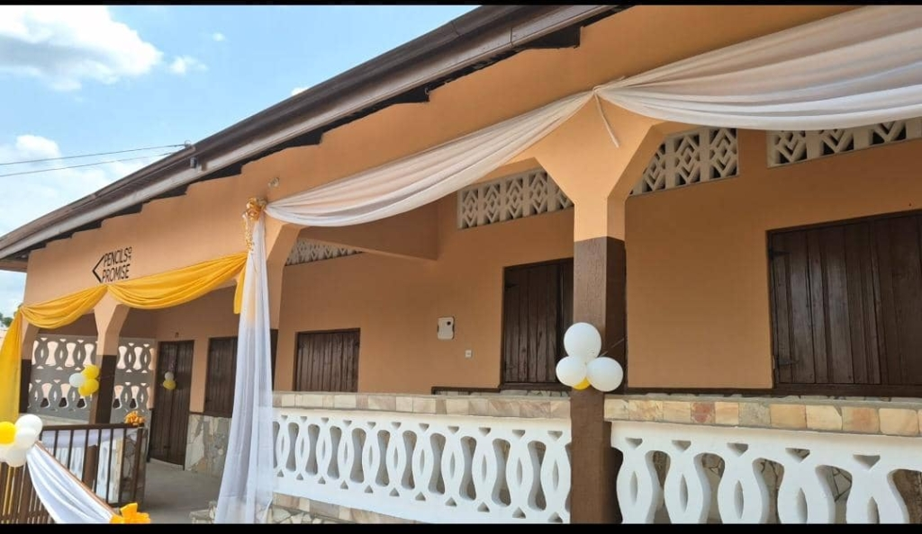 Figure 2 A section of the newly commissioned classroom block